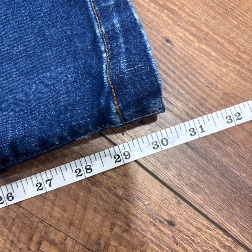 Madewell Emmett Patch Pocket Wide Leg Jeans Women's Size 27 Allentown Wash $138 - Picture 11 of 12